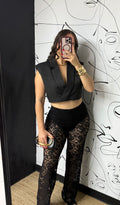 Lace pants