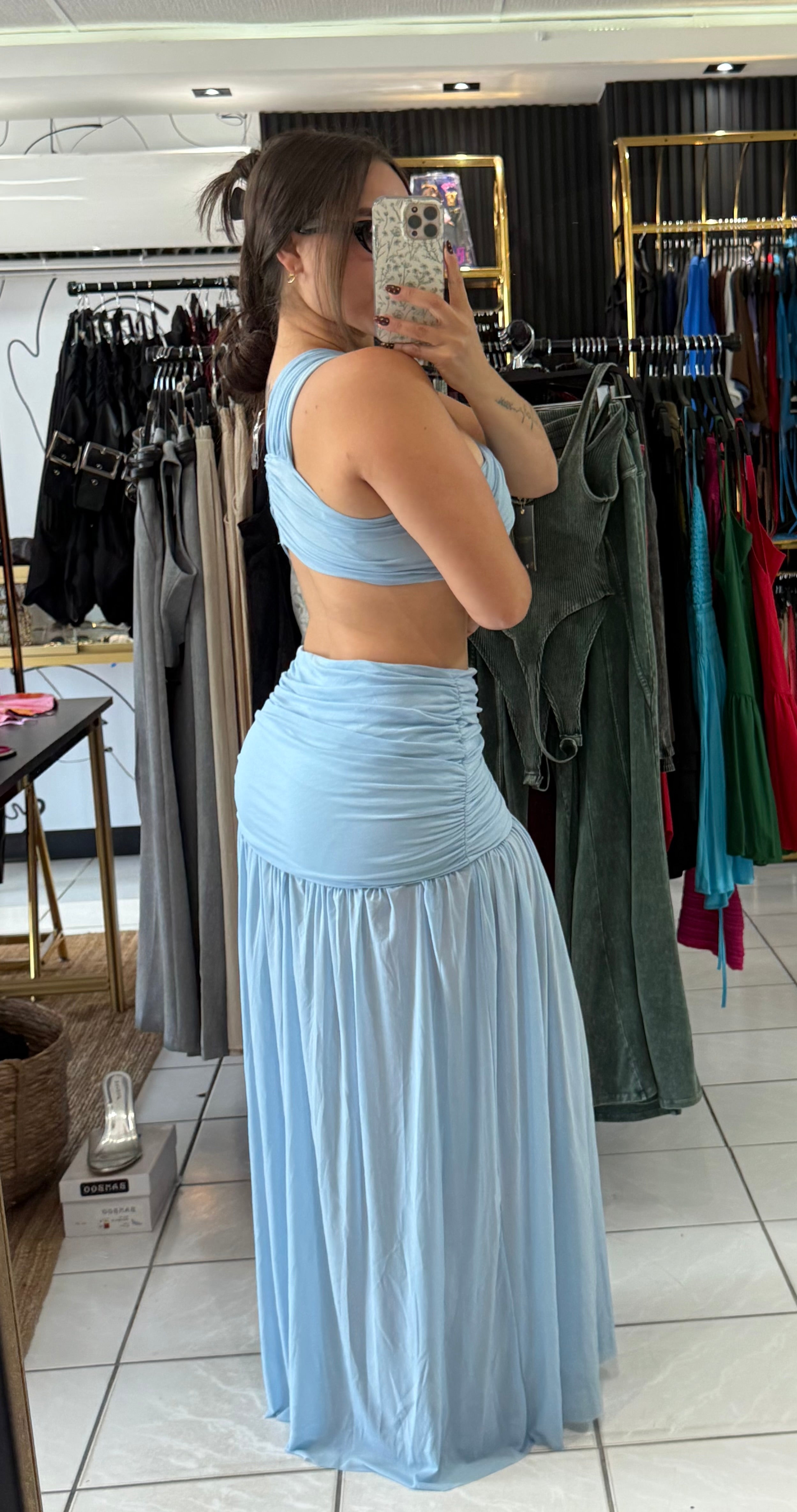 Baby blue set