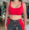 Top Rojo Lycra