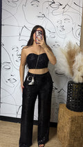 Set Glitter Tube y palazo