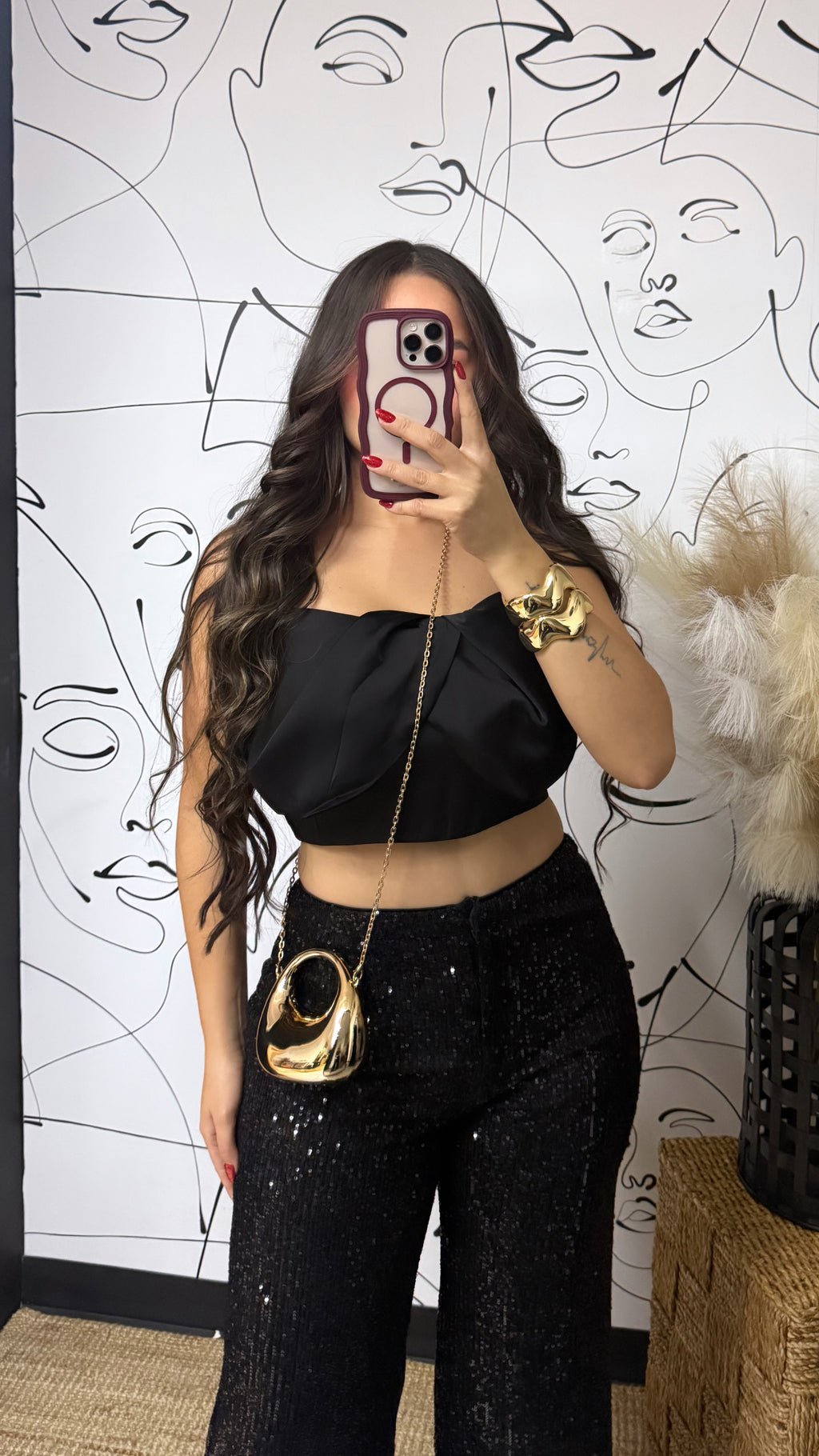 Trust satin set