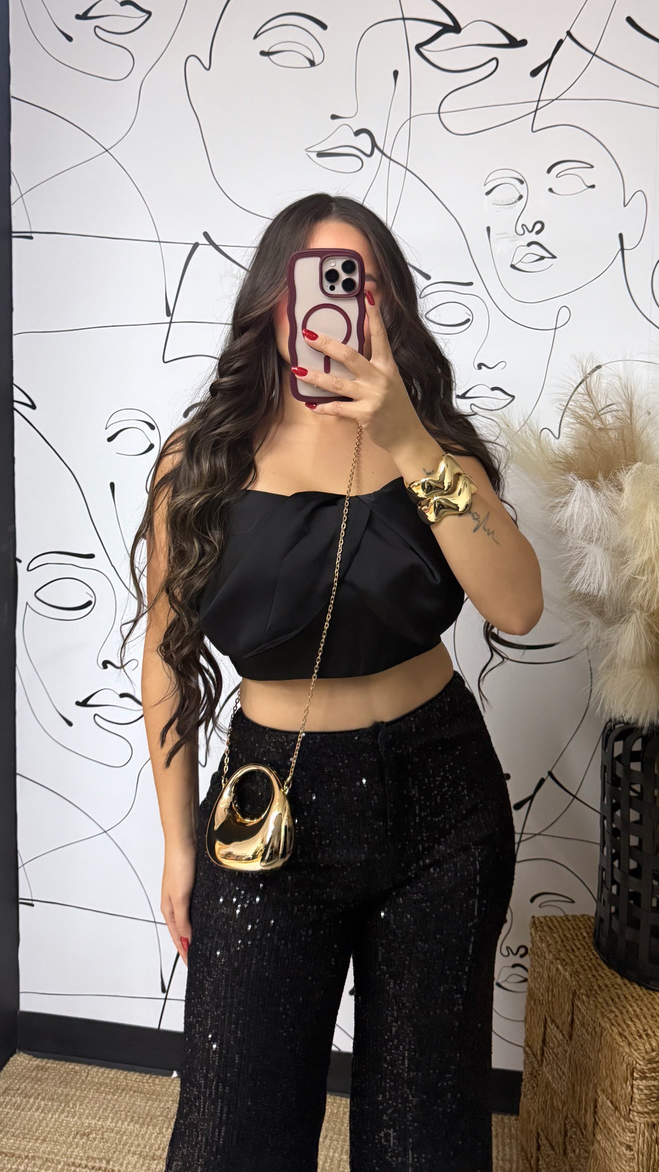 Trust satin set