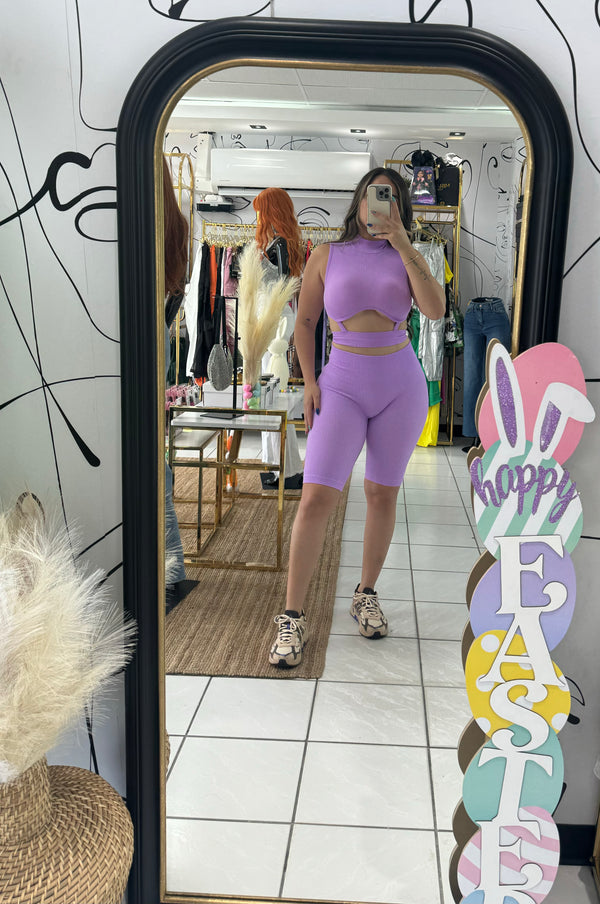 Seamless lavanda set