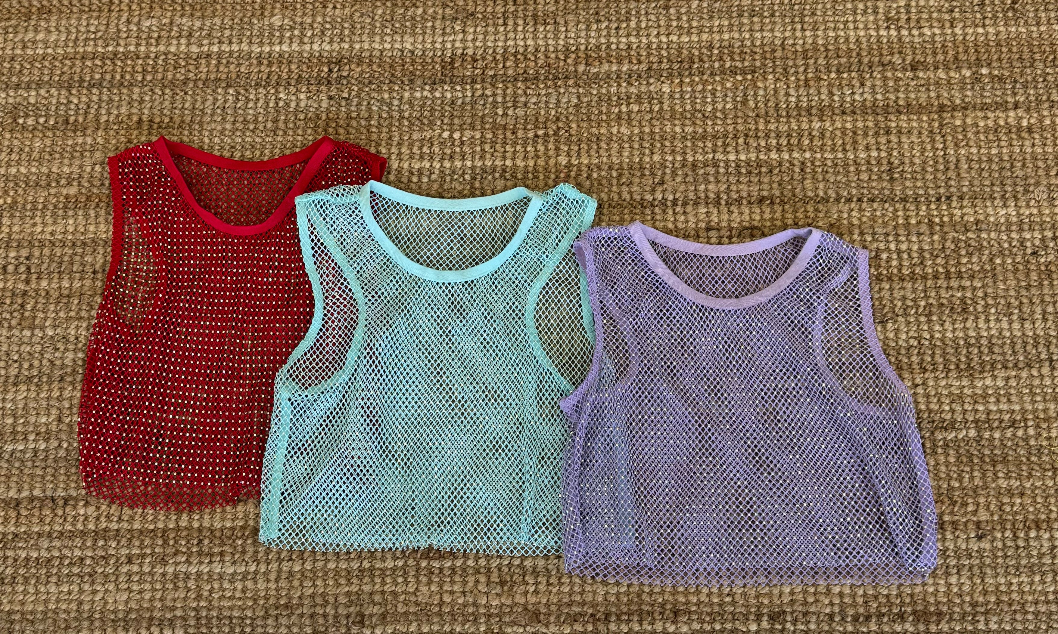 Diamond malla top