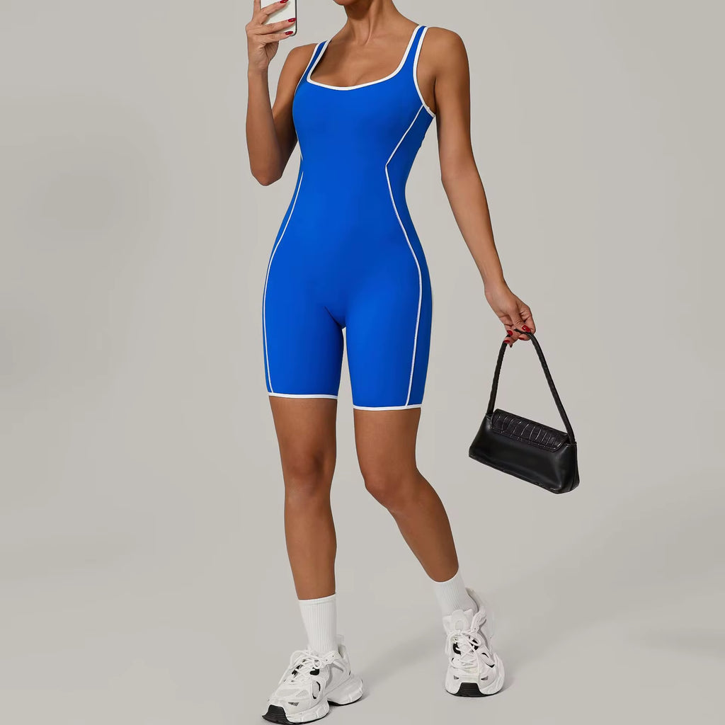 Yoga MC Jumpsuit líneas blancas