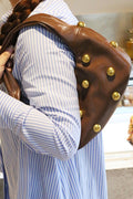 Leather bag brown