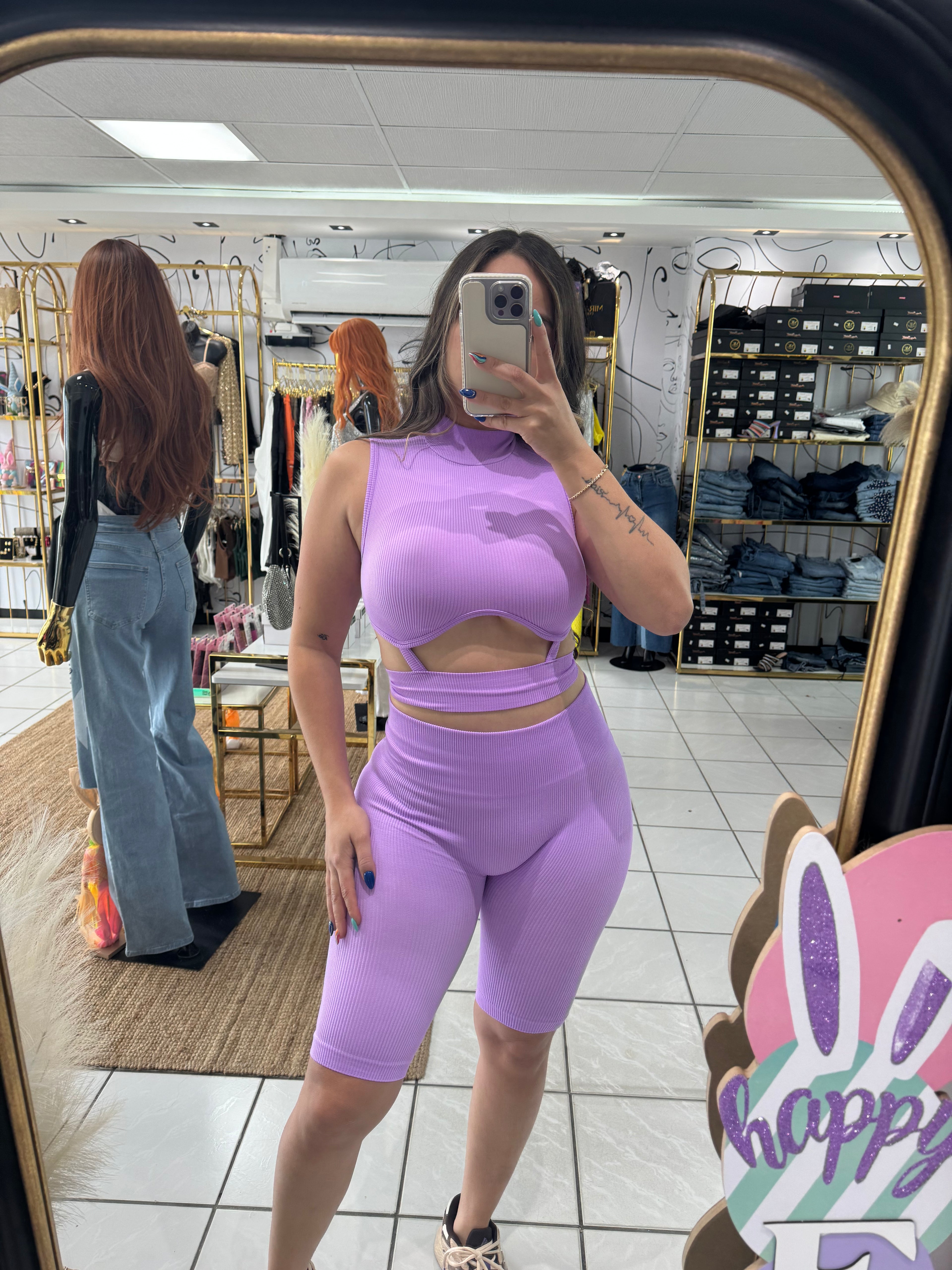 Seamless lavanda set