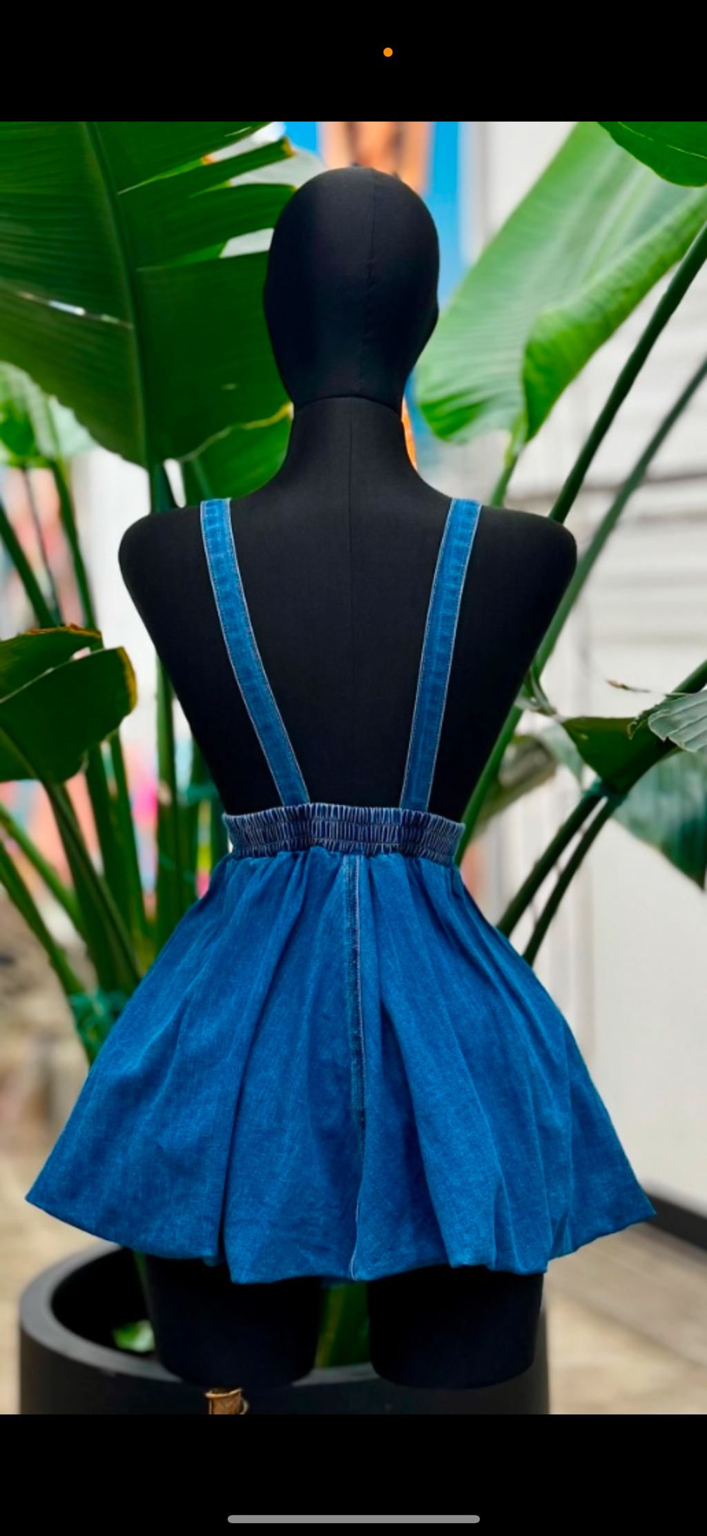 Denim jumper