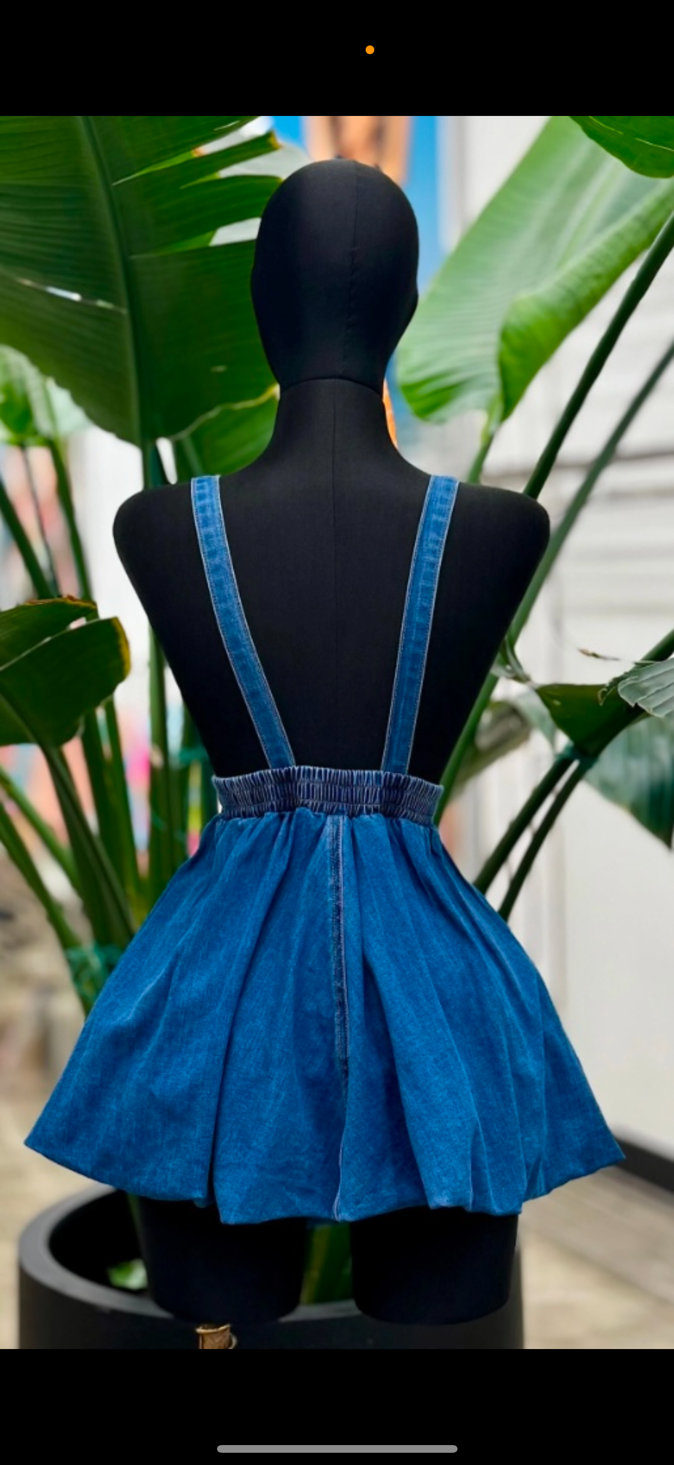 Denim jumper