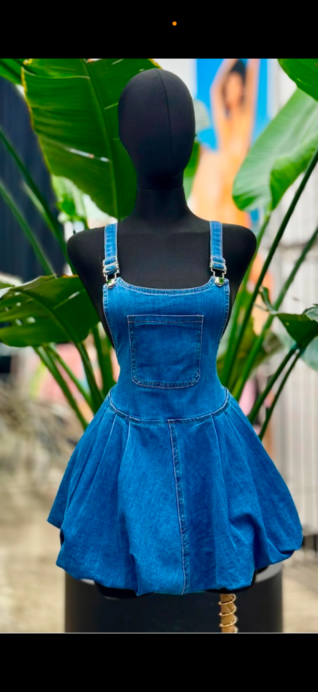 Denim jumper