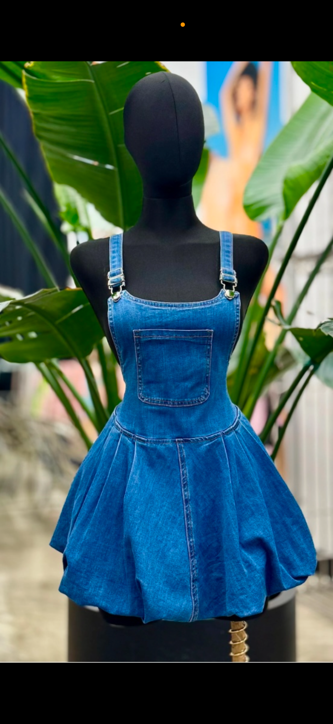 Denim jumper
