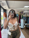 White and Gold top